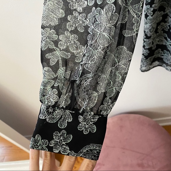 BETHANY MOTA LONG SLEEVE FLORAL ROMPER - Picture 7 of 15